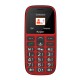 Funker C65 EASY PLUS 1.8'' Teléfono para personas mayores Rojo  c65r